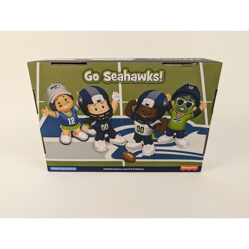 Little People Collector NFL Seattle Seahawks Fisher Price Series 1 NEW toys baby - Picture 5 of 8